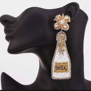 Bride Beaded Earrings